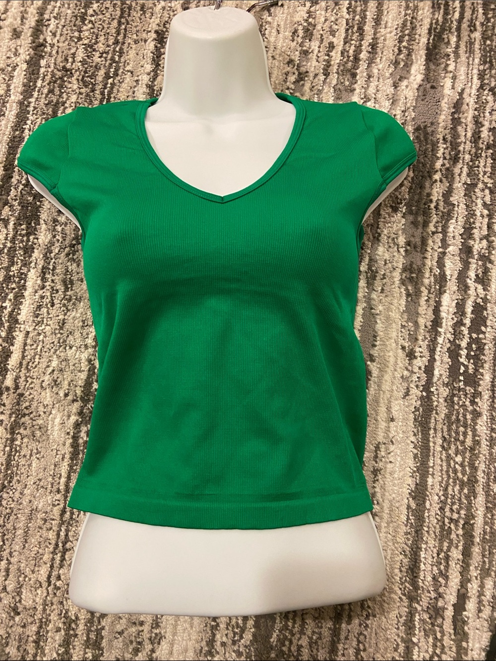 Cotton Candy Green Baby tee size small